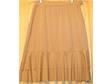 CUTE Camel Faux Suede Flared Skirt AVENUE 18/20
